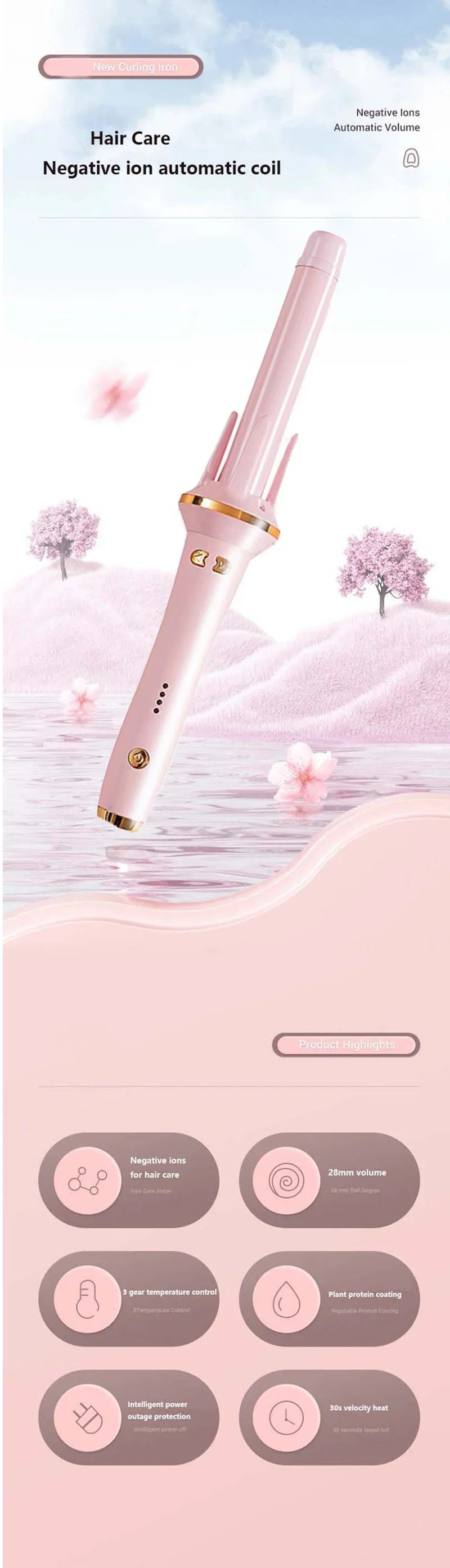 Curliti™ AutoCurl Pro | Salon-Quality Waves with the Automatic Curling Machine!